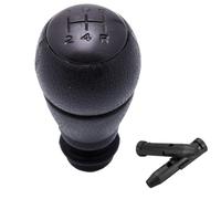 SHOP-STORY Manchon Adaptateur + Pommeau de Levier de Vitesse Noir Compatible Véhicules CITROËN Berlingo, Saxo, Xsara & PEUGEOT 106, 3008, 5008, Partner, Tepee