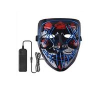 SHOP-STORY - Masque LED de film d’horreur - La Purge - Blue Bleu