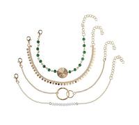 SHOP-STORY - MILEY : Ensemble de 4 Bracelets Bohème Chic