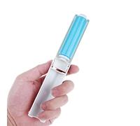 SHOP-STORY - Petit Rouleau de Poche Anti Poils Bouloches Peluches Cheveux Pellicules Poussières Cette Mini Brosse Autocollant est Lavable et Réutilisable - Bleu