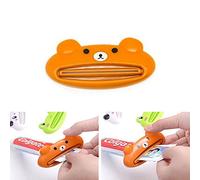 SHOP-STORY - Presse Tube Distributeur de Dentifrice en Forme de Petit Ours Brun