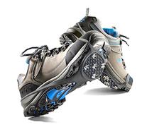 SHOP-STORY - Semelles Anti-Dérapantes et Anti-Glisses Accessoire à Conserver dans la Voiture avec Crampons pour Marcher sur la Neige, la Glace ou Le Verglas