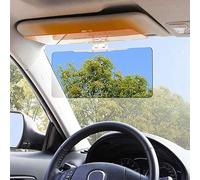 SHOP-STORY - Visor : Pare-Soleil de Voiture 2-en-1 Anti Éblouissements Anti Reflets de Jour comme de Nuit