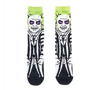 Shop-UP! Chaussettes Bètlejuìce movie film unisexe Tìm Burtòn, Noir , 43
