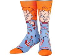 Shop-UP! Chaussettes Chùcky film bàmbola assassìna, Good Guys, horreur movie unisexe, Noir , 43