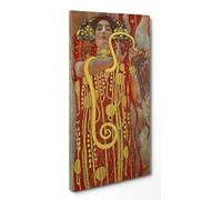 ShopArt - Tableau peinture effet coups de pinceau - Gustave Klimt Igea La Medicina - Impression Fine Art sur toile haute définition prêt à accrocher (50 x 100 cm)
