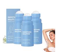 Shopentra - Traitement capillaire de Bump Razor & Incrown, solution de lissage du sérum de cheveux incarné pour les femmes et les hommes, les soins post-rasage et la cire, pour le visage (3pcs)