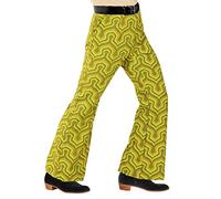 Shoperama années 70 Pantalon rétro pour homme avec motif disco