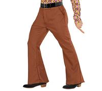 Shoperama Pantalon rétro années 70 pour homme avec ou sans motif disco