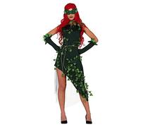 shoperama Poison Ivy Costume de fée de la forêt Ivy pour femme