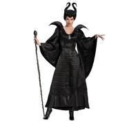 shoperama Women's Maleficent Costume Her Black Evil Fairies Queen