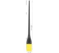 SHOPHAIR Pinceau en Silicone Jaune 22 mm