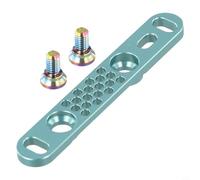 Shophubio Adaptateur de vélo de route plat pour étrier de frein à disque avant 140 mm à 160 mm en alliage d'aluminium pour SRAM Rouge (vert)