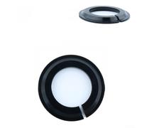 Shophubio Alliage d'aluminium pour adaptateur de casque pour fourche conique, convertisseur de taille de tube de tête, pièce de casque de montagne pour vélo, compatible avec cycle standard (D)