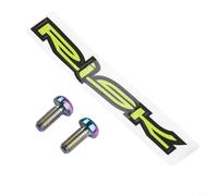 Shophubio Alliage M5 x 12 mm pour vis de montage de porte-bouteille, risque pour les boulons de support de bouteille d'eau de vélo, fixations colorées pour cadre (coloré)