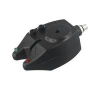 Shophubio Appareil sonore de canne à pêche, alarme de touche alimentée par piles pour la pêche à la carpe, indicateur de touche d'utilisation nocturne avec signal visuel, alarme de pêche en ABS