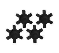 Shophubio Araignée en caoutchouc pour insert d'accouplement à mâchoire L L075 et L095, centre de couplage en uréthane flexible, pièce industrielle d'amortissement des vibrations de torsion de type