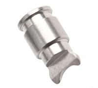 Shophubio Arbre de roue de rechange en forme de goutte d'eau : tige en aluminium de chanvre + goupille demi-lune pour Antares DC, pour Metanium 70/22DC, Bantam 19/22 et Exsense DC SS (broche demi-lune