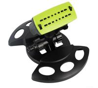 Shophubio Arroseur de jardin réglable avec pulvérisation à 360 °, tête d'arrosage à 16 trous pour pelouse, arroseur oscillant pour jardin et terres agricoles, mini oscillateur (B)