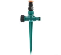 Shophubio Arroseur de pelouse réglable avec système d'arrosage automatique rotatif à 360° - Buse d'arrosage fine brume, pour tête de pulvérisation extérieure en plastique ABS durable (D)