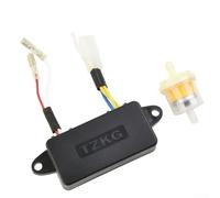 Shophubio AVR Régulateur de tension redresseur automatique pour générateur monophasé 2 KW-3 KW, remplacement du module de contrôle de tension, unité en plastique noir, largeur 110 mm, (B)