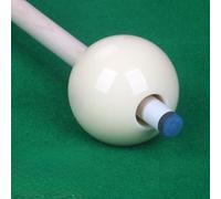 Shophubio Balle d'entraînement de billard pour queue de billard et snooker - Outil de visée en résine avec diamètre intérieur de 16 mm/17 mm pour billard anglais et américain (16 mm)