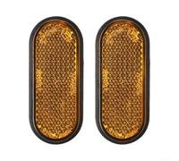 Shophubio Bande réfléchissante de fourche avant pour Xiaomi 4Lite 2e génération, coque réfléchissante en ABS pour roue de scooter électrique, ensemble réflecteur blanc jaune (jaune)