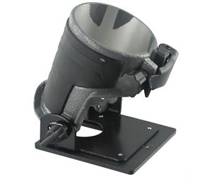 Shophubio Base d'inclinaison réglable pour laminage stratifié, base de réglage de l'angle -30° à +45°, alliage d'aluminium outil de travail du bois avec antidérapant