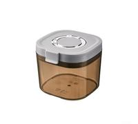 Shophubio Bocal de rangement de cuisine hermétique et résistant à la lumière avec cuillère doseuse pour sucre, café, farine, thé, épices, garde-manger, outil d'organisation (800 ml)