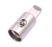 Shophubio Bornier de fil d'alimentation audio de voiture, réducteur de fil en alliage d'aluminium de calibre 1/0 à 4, connecteur d'entrée AWG pour adaptateur de câble d'alimentation de terre