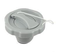Shophubio Bouchon à vis de gonflage pour valve à air Duraplus (P05767) - Remplacement de valve d'air de spa en métal de qualité supérieure, 5 cm x 5 cm x 3 cm, gris