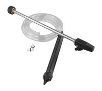 Shophubio Buse de sablage humide pour nettoyeurs haute pression - Kit de lance de sablage compatible avec HD HDS, pointe en céramique de 4,4 mm, adaptateur en laiton et tuyau d'aspiration en acier