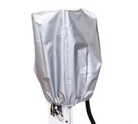 Shophubio Cache de port de charge pour véhicule électrique - Étanche à la poussière et à la pluie - En tissu Oxford résistant aux intempéries (type pilier grand)