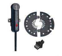 Shophubio Capteur PAS électrique à 12 aimants pour vélo - Capteur d'aide à la pédale à double effet Hall compatible avec les pédaliers de pédalier E-For Bike - Côté gauche/droit - IPX4 (DH12L)