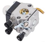 Shophubio Carburateur de rechange pour débroussailleuse Stihl-KM55 FS85 FS55 FS46 FS45 FS38, pièce métallique conçue avec précision avec kit d'accessoires