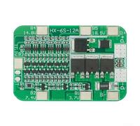 Shophubio Carte de protection de batterie lithium-ion 24 V 6S - 15 A pour PCB pour pack Li-ion 6 cellules, carte de module de batterie à monter soi-même avec surintensité et court-circuit
