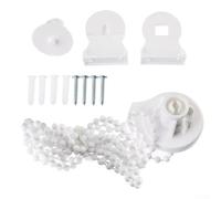 Shophubio Chaîne de store enrouleur 25 mm - Contrôleur de chaîne de perles pour store enrouleur - Chaîne de 3 m avec mécanisme de rechange en plastique pour store enrouleur - Pour store de maison