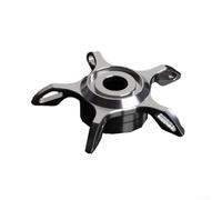 Shophubio Clé à moulinet en alliage d'aluminium pour DAIWA SETTZ SV TW, TATULA, SALAMANDURA, ZILLION, ALPHAS, pour REGAL - Pièce de rechange pour moulinet de pêche, moulinet Baitcast (argenté)