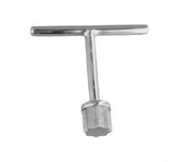 Shophubio Clé à poignée en T en acier inoxydable pour plaques de pont marines et remplissage de carburant, outil de quincaillerie de yacht résistant 316 avec poignée en T étoile