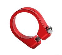 Shophubio Collier de serrage pour tige de selle de vélo 28,6 mm pour route, alliage d'aluminium 6061 à connexion rapide QC100, compatible avec scooter (28,6 mm, rouge)