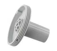 Shophubio Connecteur de filtre pour grille de piscine de 1-1/4", construction en PVC, 9 x 9 x 8 cm, gris, compatible avec piscine hors sol