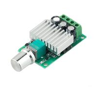 Shophubio Contrôleur de vitesse de moteur CC 12 V 24 V 10 A pour régulateur réglable avec corps en métal pour machines industrielles, CNC, textile et équipement de transformation des aliments