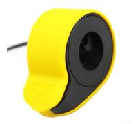 Shophubio Coque d'accélérateur en silicone pour trottinette électrique Xiaomi Pro, manchon de protection imperméable et antidérapant, noir (jaune)