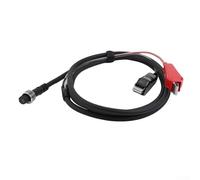 Shophubio Cordon de rechange pour moulinet de pêche DAIWA 500 750 800 MJ, câble d'alimentation à 2 conducteurs en PVC, conductivité oxygène-cuivre pour la pêche en mer, 2,5 m (500 MJ 2,5 mètres)