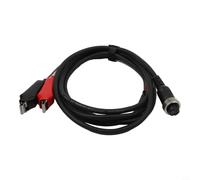 Shophubio Cordon de rechange pour moulinet de pêche DAIWA 500 750 800 MJ, câble d'alimentation à 2 conducteurs en PVC, câble d'extension de conductivité en oxygène et cuivre pour la pêche en mer, 2,5