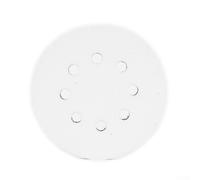 Shophubio Disque d'adaptation souple de 125 mm à 8 trous pour patins de ponçage - Pad d'interface pour ponceuses orbitales, prend en charge le ponçage des bords et prolonge la durée de vie du disque