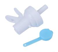 Shophubio Distributeur d'eau en plastique avec robinet pour bouteille d'eau de 5 L, grand robinet d'eau pour le camping, les pique-niques, le bureau et la maison