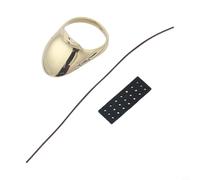 Shophubio Eastern Protège-pouce en cuivre, anneau traditionnel en forme d'arc pour coréen, chinois, mongol, protecteur de doigt robuste pour arc long (22 mm)