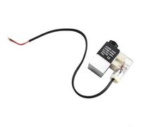 Shophubio Électrovanne CC 12 V pour compresseur d'air avec port femelle G1/4", 2 voies normalement fermées - Clapet anti-retour 0,23 CV pour flux unidirectionnel (avec lumière)