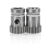 Shophubio Engrenages pour extrudeuses, kit d'engrenage en acier inoxydable avec paire d'engrenages haute résistance et design compact, pour un remplacement durable pour V1 V2